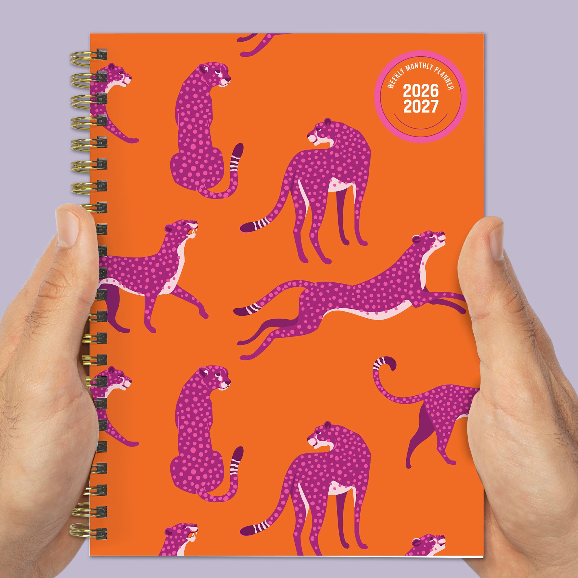 TF Publishing Medium 2026-27 Spicy Cat Weekly Monthly Planner